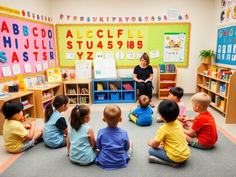 Pre-K program classroom