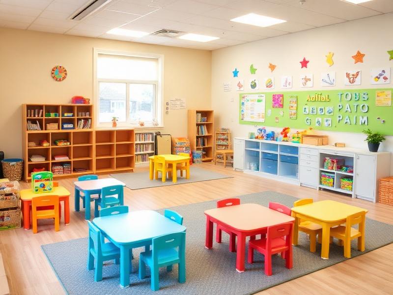 Infants program classroom
